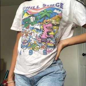 brandy Melville graphic top